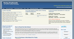 Desktop Screenshot of greyhounds.com