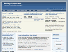 Tablet Screenshot of greyhounds.com